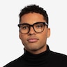 Kenneth Black AcetateEyeglass Frames for Men from EyeBuyDirect