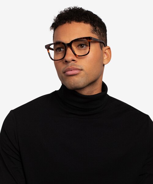Kenneth Tortoise AcetateEyeglass Frames for Men from EyeBuyDirect