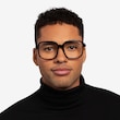 Gaston Black AcetateEyeglass Frames for Men from EyeBuyDirect