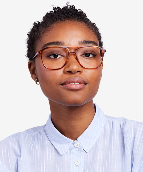 Light Tortoise Effect -  Acétate Lunettes de vue