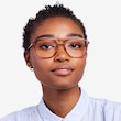 Effect Light Tortoise AcetateEyeglass Frames for Women from EyeBuyDirect