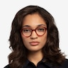 Satisfy Clear Red AcetateEyeglass Frames for Women from EyeBuyDirect