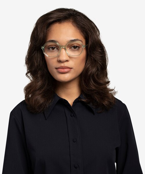 Dream Clear Green AcetateEyeglass Frames for Women from EyeBuyDirect