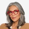 Morla Burgundy AcetateEyeglass Frames for Women from EyeBuyDirect