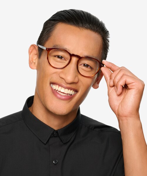 Planete Tortoise AcetateEyeglass Frames for Men from EyeBuyDirect