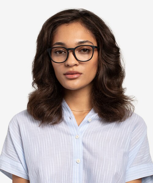 Persea Basalt PlasticEyeglass Frames for Women from EyeBuyDirect