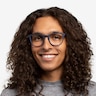 Persea Abyssal Blue PlasticEyeglass Frames for Men from EyeBuyDirect