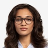 Catalpa Warm Tortoise PlasticEyeglass Frames for Women from EyeBuyDirect