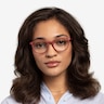 Aloe Crimson Eco-friendlyEyeglass Frames for Women from EyeBuyDirect