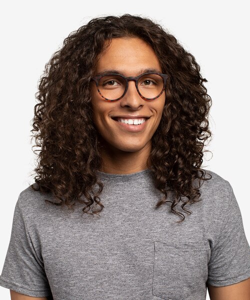 Ginkgo Warm Tortoise PlasticEyeglass Frames for Men from EyeBuyDirect