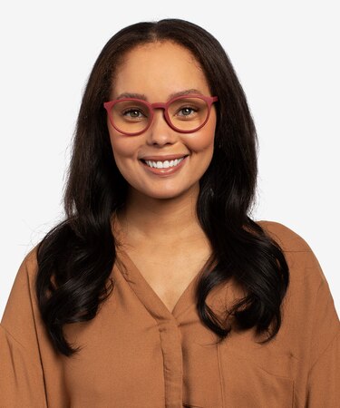 Crimson Citrus -  Plastic Eyeglasses