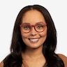 Citrus Crimson Eco-friendlyEyeglass Frames for Women from EyeBuyDirect