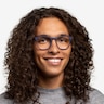 Eucalyptus Abyssal Blue PlastiqueMontures de lunettes de vue pour Hommes d'EyeBuyDirect