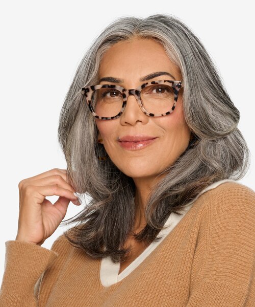 Romy Écaille ivoire AcétateMontures de lunettes de vue pour Femmes d'EyeBuyDirect