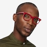 Romy Burgundy AcetateEyeglass Frames for Men from EyeBuyDirect