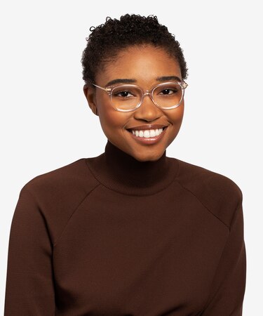 Clear Jasmine -  Acetate Eyeglasses