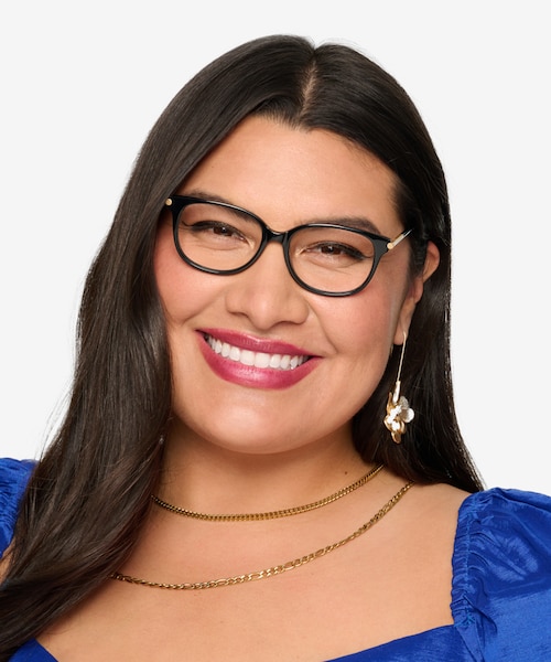 Jasmine Black AcetateEyeglass Frames for Women from EyeBuyDirect