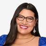 Jasmine Black AcetateEyeglass Frames for Women from EyeBuyDirect