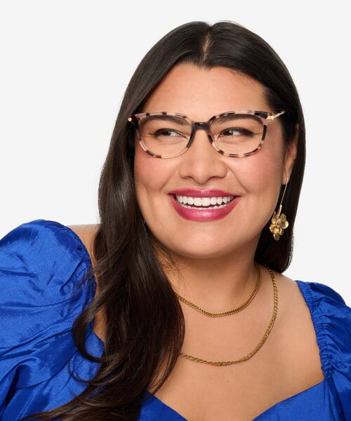 Ivory Tortoise Jasmine -  Acetate Eyeglasses
