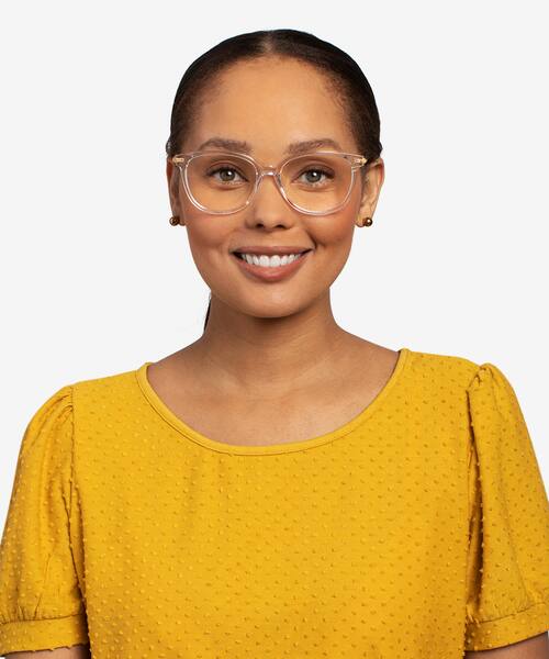 Clear Jasmine -  Acetate Eyeglasses