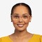Jasmine Transparent Acétate Montures de lunettes de vue pour Femmes d'EyeBuyDirect