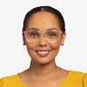 Jasmine Clear AcetateEyeglass Frames for Women from EyeBuyDirect