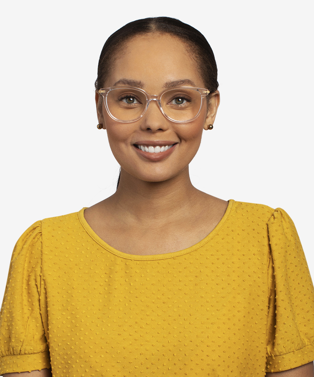 Jasmine Cat Eye Clear Glasses for Women Eyebuydirect