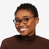 Jasmine Black AcetateEyeglass Frames for Women from EyeBuyDirect