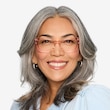 Charlotte Clear Pink AcetateEyeglass Frames for Women from EyeBuyDirect