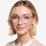 Tower Transparent AcétateMontures de lunettes de vue pour Femmes d'EyeBuyDirect