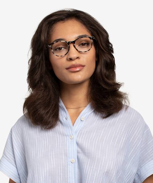 Ivory Tortoise Aura -  Acetate Eyeglasses