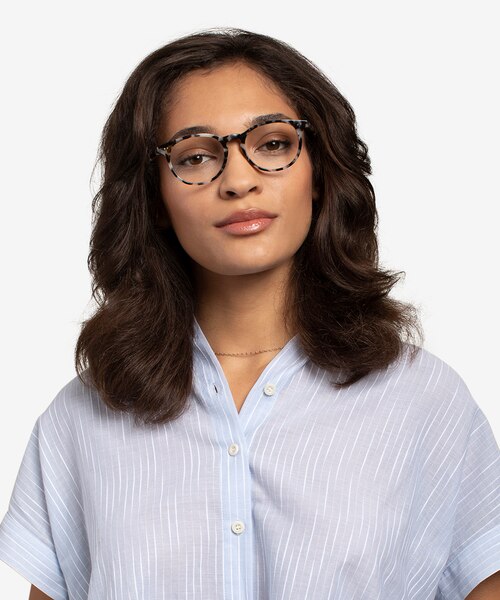 Aura Ivory Tortoise AcetateEyeglass Frames for Women from EyeBuyDirect
