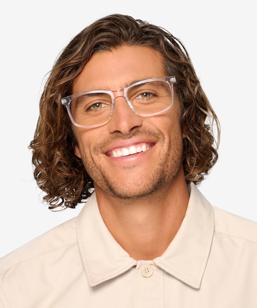 Ballast Clear AcetateEyeglass Frames for Men from EyeBuyDirect