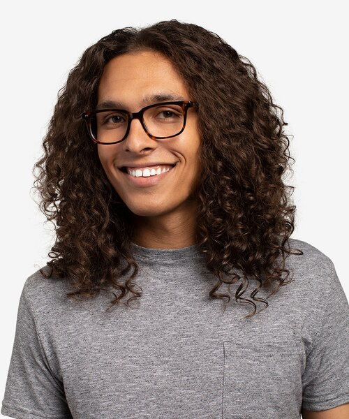 Pacific Tortoise AcetateEyeglass Frames for Men from EyeBuyDirect
