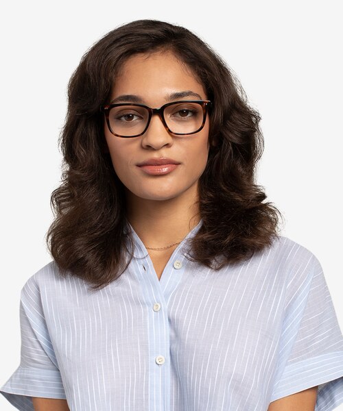 Pacific Tortoise AcetateEyeglass Frames for Women from EyeBuyDirect