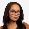 Precious Noir AcétateMontures de lunettes de vue pour Femmes d'EyeBuyDirect