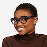 Diamond Bleu marine AcétateMontures de lunettes de vue pour Femmes d'EyeBuyDirect