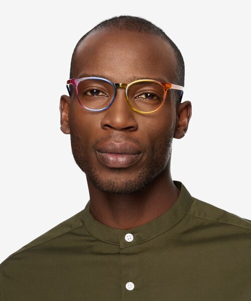 Rainbow Rainbow PlasticEyeglass Frames for Men from EyeBuyDirect