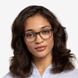 Freeze Clear Gray PlasticEyeglass Frames for Women from EyeBuyDirect