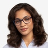 Nonchalance Blue AcetateEyeglass Frames for Women from EyeBuyDirect