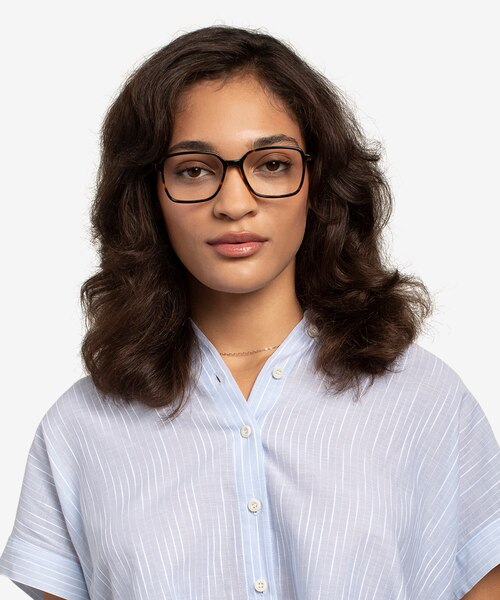 Nonchalance Tortoise AcetateEyeglass Frames for Women from EyeBuyDirect