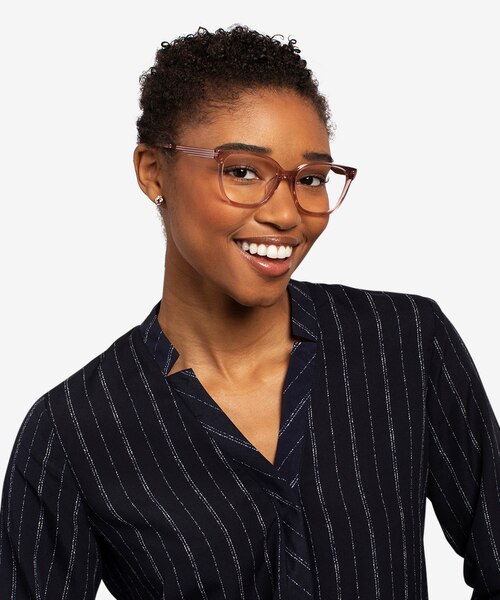 Miracle Pink AcetateEyeglass Frames for Women from EyeBuyDirect