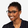 Celestial Black Clear AcetateEyeglass Frames for Women from EyeBuyDirect