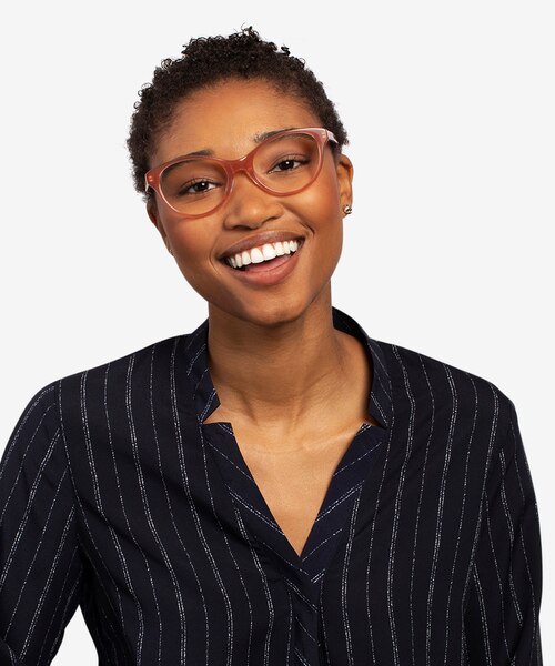 Dilly Pink AcetateEyeglass Frames for Women from EyeBuyDirect