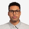 Radio Black AcetateEyeglass Frames for Men from EyeBuyDirect