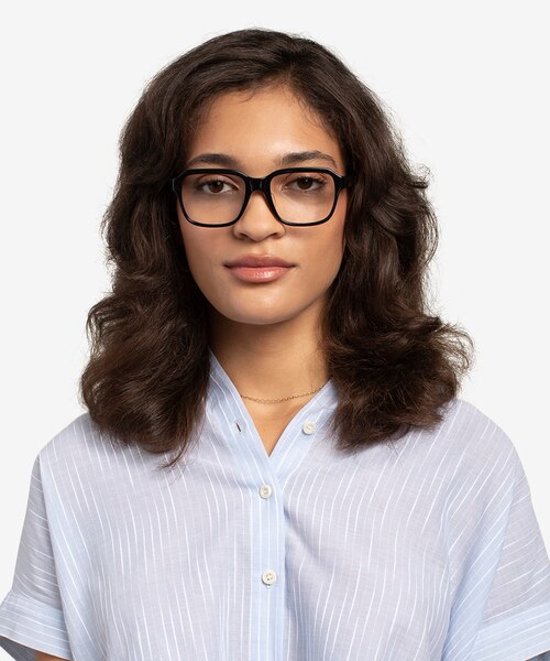 Neat Black AcetateEyeglass Frames for Women from EyeBuyDirect