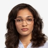 Crepuscule Clear Beige AcetateEyeglass Frames for Women from EyeBuyDirect