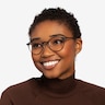 Solace Matte Black PlastiqueMontures de lunettes de vue pour Femmes d'EyeBuyDirect