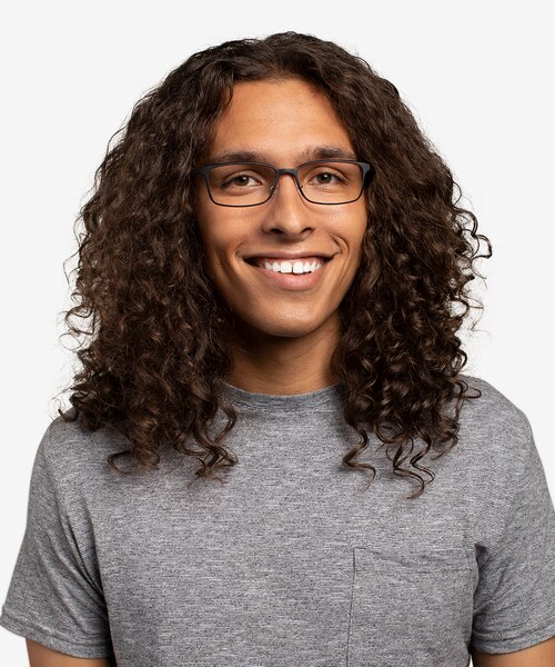 Modest Matte Tortoise PlasticEyeglass Frames for Men from EyeBuyDirect