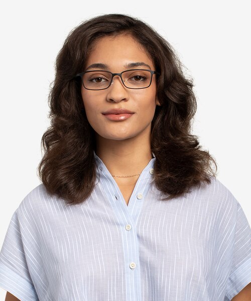 Modest Matte Tortoise PlasticEyeglass Frames for Women from EyeBuyDirect